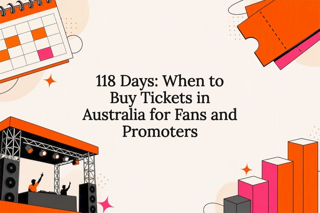 118 Days: When to Buy Tickets in Australia for Fans and Promoters